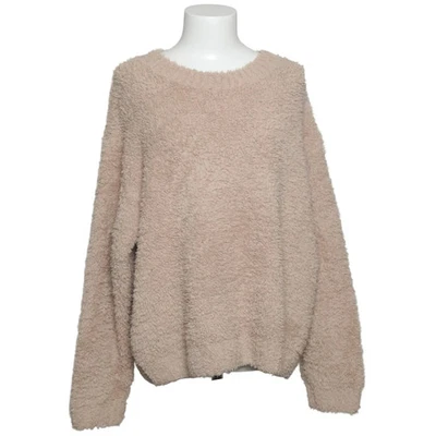 H&M, pull en tricot, taille : XL, beige, polyamide/polyester/viscose #Qxx - Photo 1/4