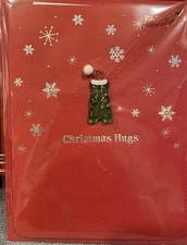 PAPYRUS CHRISTMAS CARD NIP MSRP $6.95 GUMMY BEAR CARD 