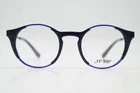 JF Rey JF1427 2020 Oval Blue Eyeglasses Metal Acetate Frame New