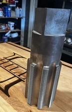 3-3/4” HSS Industrial Pipe Tap – Large Thread Cutting Tap USA Made Heavy Duty