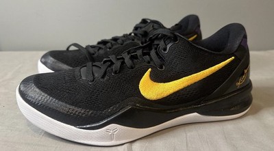 Nike Kobe 8 Protro Lakers Away HF9550-001 Men's Size 8.5 | eBay