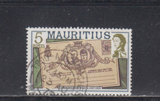 MAURITIUS :  1978 - USED  - SCOTT #  460  POSTAL CARD