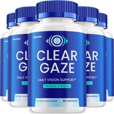 (5 Pack) Clear Gaze Capsule – ClearGaze Advanced Formula Eye and Vision Support