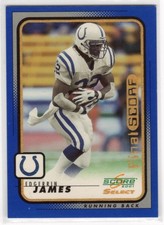 2001 Select Final Score #83 Edgerrin James #'d 04/10