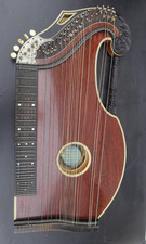 Harfen Zither Zettel Adolf Meinel Nr. 7280