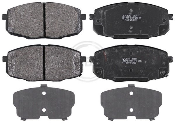A.B.S. Bremsbelagsatz Scheibenbremse 35310 FüR Hyundai Kona OS OSE OSI SUV Creta-image