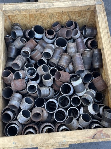 Assortment PLUMBING Nipple BLACK IRON PIPE FITTINGS 2~6"RD 500 Lbs/195 pc(25AG1)