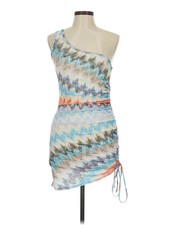PrettyLittleThing Women Blue Cocktail Dress 6