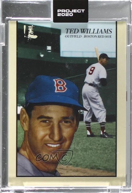 2020 Topps Project 2020 1954 Topps /41407 Ted Williams Oldmanalan #90 HOF
