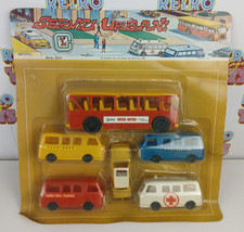 BLISTER URBAN PUBLIC SERVICES TAXI GAME VINTAGE 70s 80s made in Italy