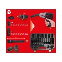 1/2 Zoll Sechskant-Kraft-Stecknuss-Satz, 40-Tlg KS Tools 515.0065