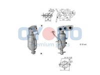 Oyodo Katalysator FüR Toyota Yaris _P9_ 1.0 Vvt-I NHP13_ NSP13_ NCP13_