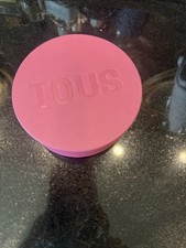 "Joyero de cartón vacío rosa plano grande TOUS 4""