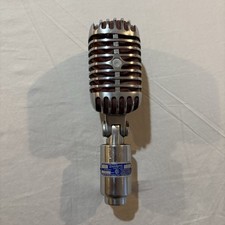 Vintage Unidyne Shure Microphone Model 556S 50s 60s Elvis FatBoy UNTESTED