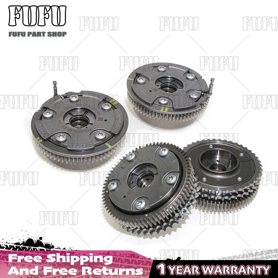 Ajustadores de árbol de levas OEM + Kit de cadena de distribución para Mercedes-Benz W164 W221 W203 W211 Foto 2 de 4