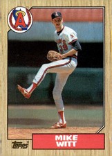 1987 Topps #760 Mike Witt
