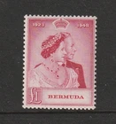 (A715) Bermuda - George VI 1948 Silver Wedding £1 Mint