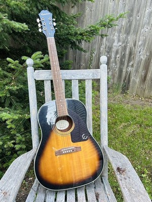 Epiphone AJ-220S VS Acoustic Guitar Sunburst 6 String 