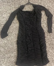 Black Mini Bodycon Dress