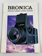 Bronica Medium Format Camera Systems Guide Booklet Brochure