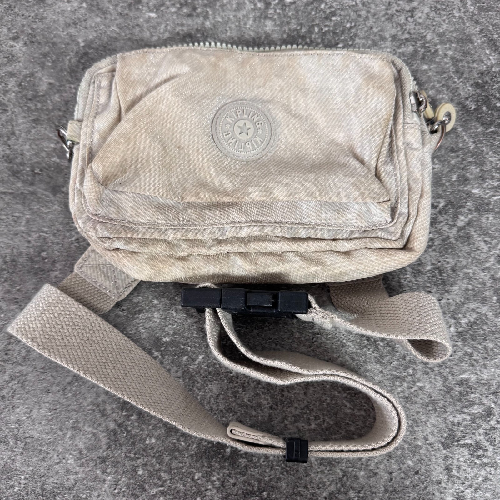 Kipling Abanu Convertible Fanny Pack Crossboy Shoulder Waist Purse Bag