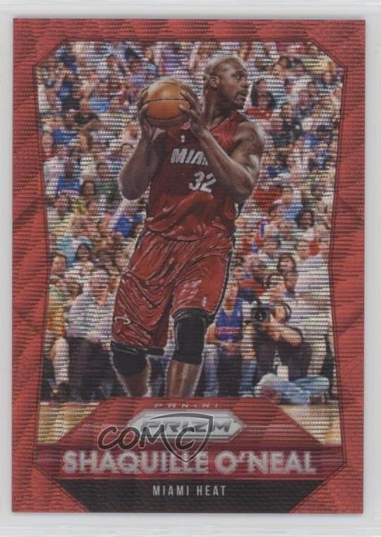 2015-16 Panini Prizm Ruby Wave Prizm 253/350 Shaquille O'Neal #284 HOF us4