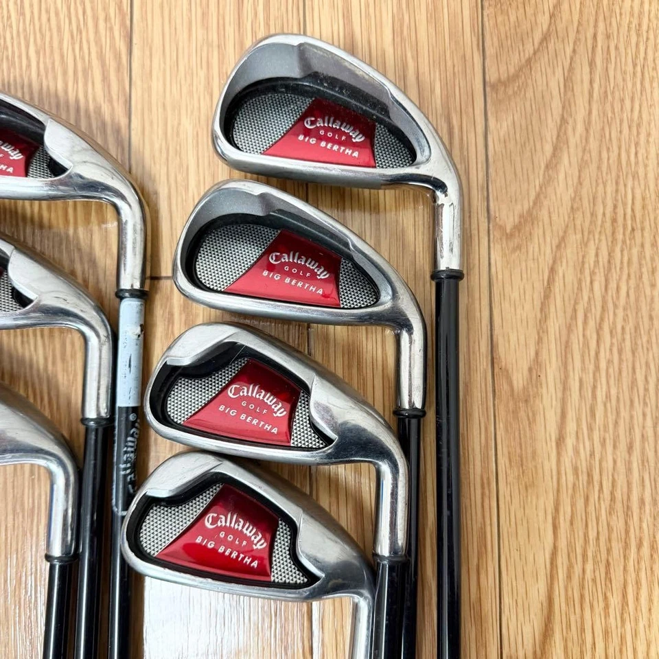 Callaway Big Bertha Iron Set 7pcs 4-9, P Original Carbon Flex R - Image 2 of 4