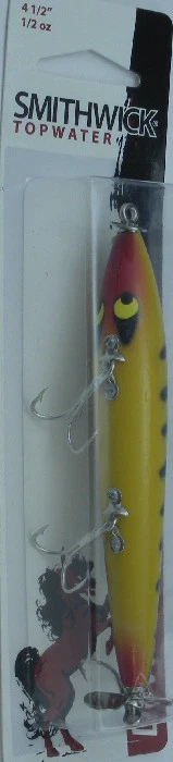 Smithwick AF205 4-1/2 英寸魔鬼马 1/2 盎司黄色和黑色条纹 — 第 2/3 张图片