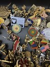 Estate Huge Lot Of 200 Vintage Lapel Pins/Avon/awarded Many More — photo 9