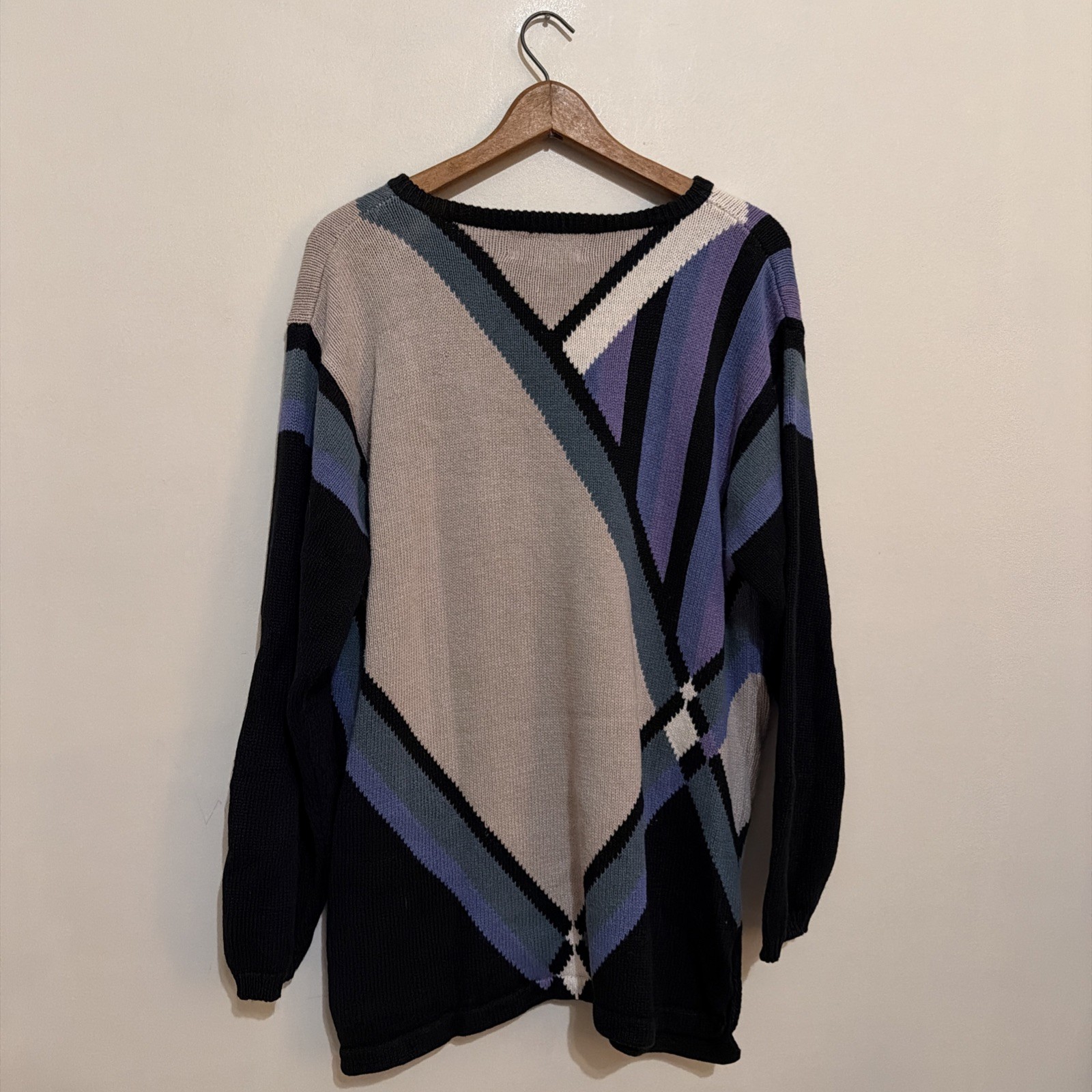 Vintage Bob Mackie Wearable Art Cat Sweater - image 5