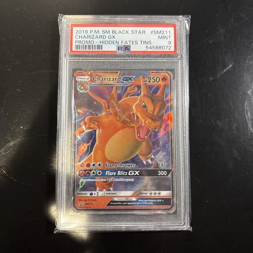 Charizard-GX graded PSA 9 for sale on eBay