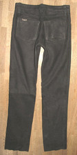 Lungo - Linus - Uomo- Jeans IN Pelle/Nabuk Pantaloni IN Pelle IN Nero IN W30/L34