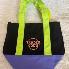 Trader Joe's mini seasonal tote (multi-color)