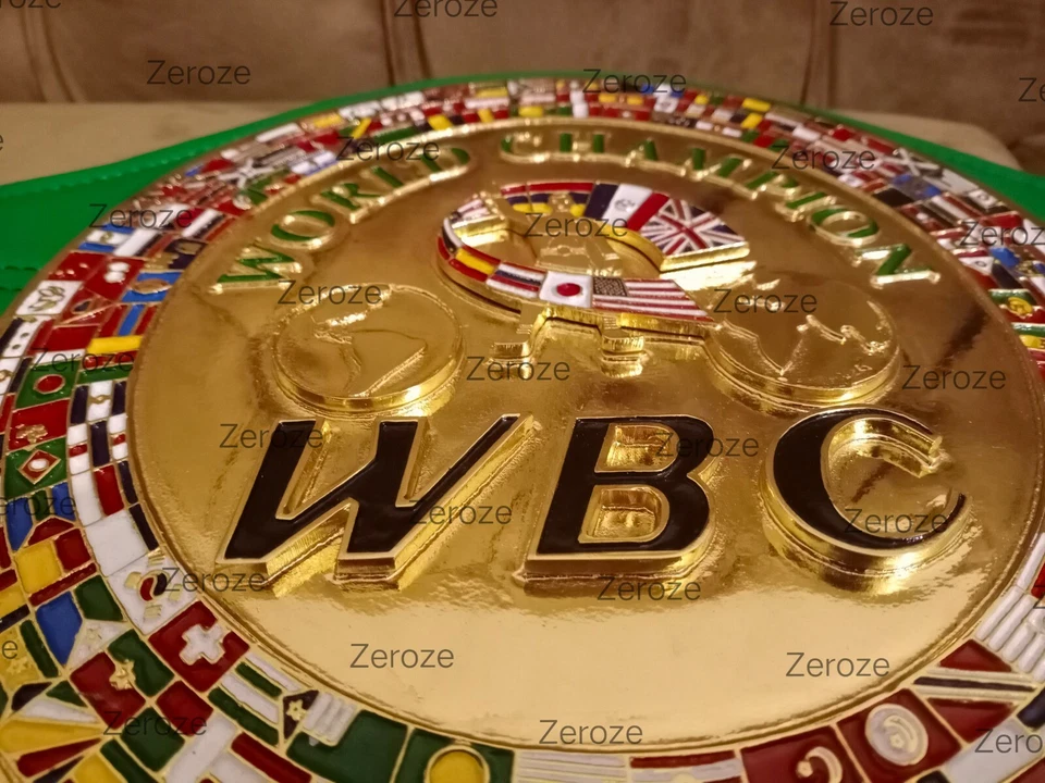 WBC Boxing 3d Belt adult size High quality - Image 2 of 4