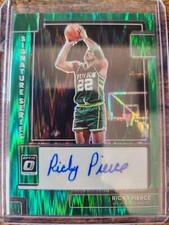 2022-23 Donruss Optic Ricky Pierce Green Shock Signature Series Auto #SS-RKP