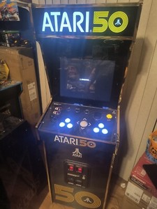 Arcade1Up Atari 50th Anniversary Deluxe Arcade Games Machine Home Room