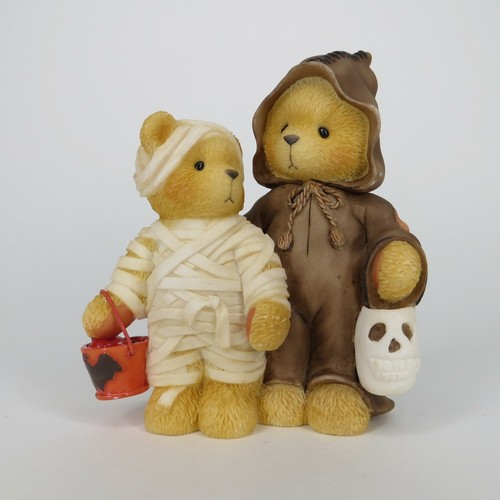 Teddy Bear Halloween Figurine Cherished Teddies Haunting We Will Go 534137 - Picture 4 of 8