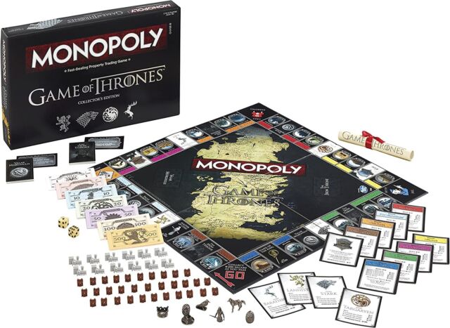 Neu Monopoly Game of Thrones Board Game Partyspiel English version Spiel