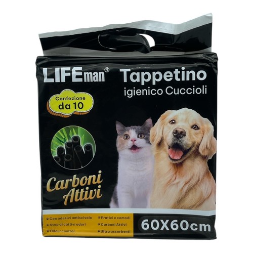 TAPPETINI ASSORBENTI PER CANI 60x60 TRAVERSE CANE PANNOLINI IGIENICI NUOVO CASA - Foto 9 di 12