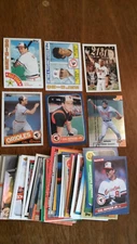 CAL RIPKEN JR LOT, 50 ALL DIFFERENT, 1984-2001, BALTIMORE ORIOLES. MANY BRANDS