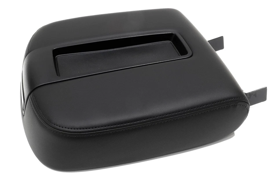 Tapa reposabrazos consola central delantera negra 07-14 GM 19328718 OEM NUEVO Foto 3 de 4