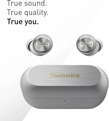 Technics EAH-AZ100 Silver & Black Wireless Earbuds - Dolby Atmos Support - ANC - Picture 5 of 41