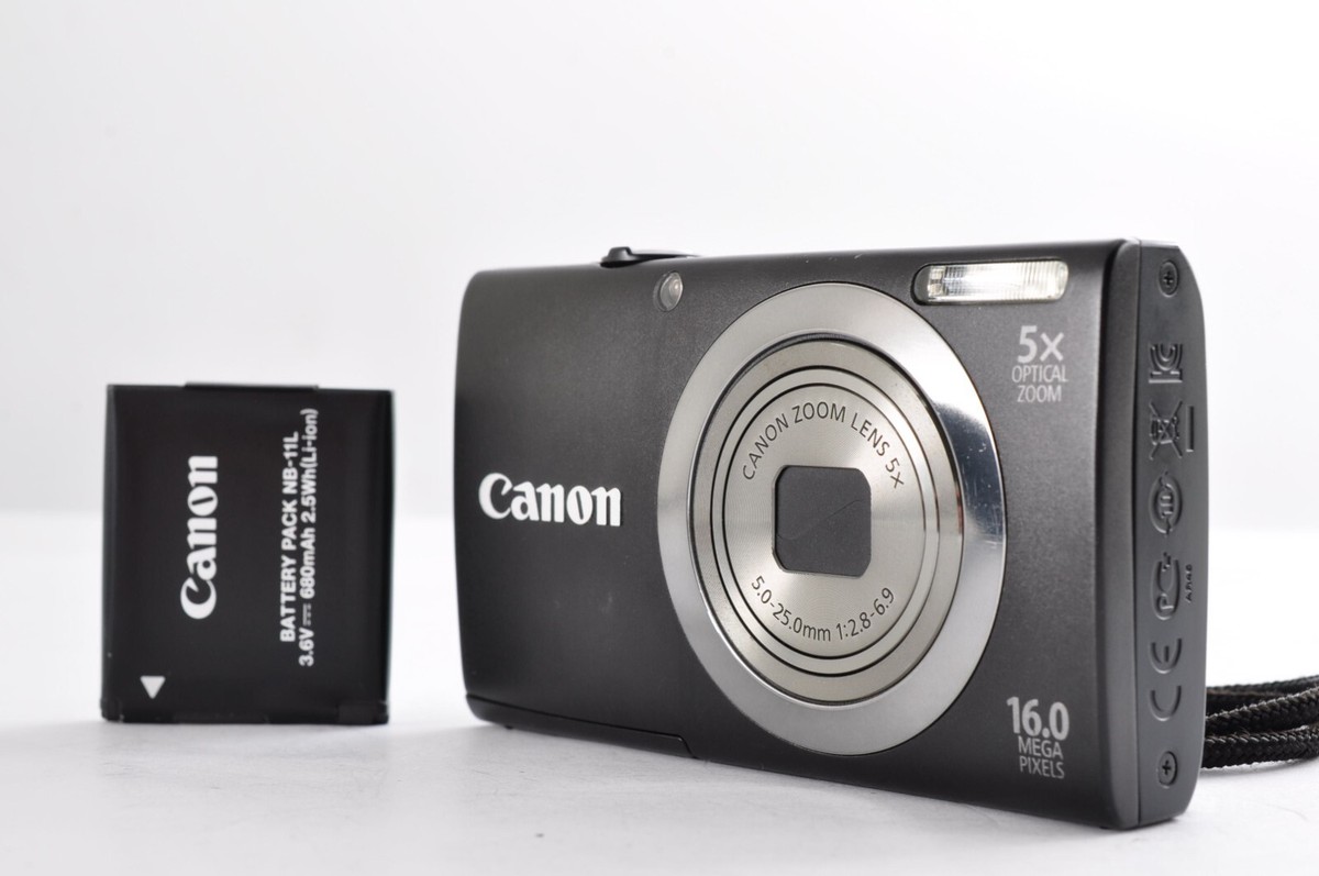 Canon PowerShot A2300 HD Black 16.0MP Desital Camera[Near