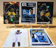 Kwity Paye 2021 Rookies & Stars Draft Class 57/99 + Prizm Red Cracked Ice 