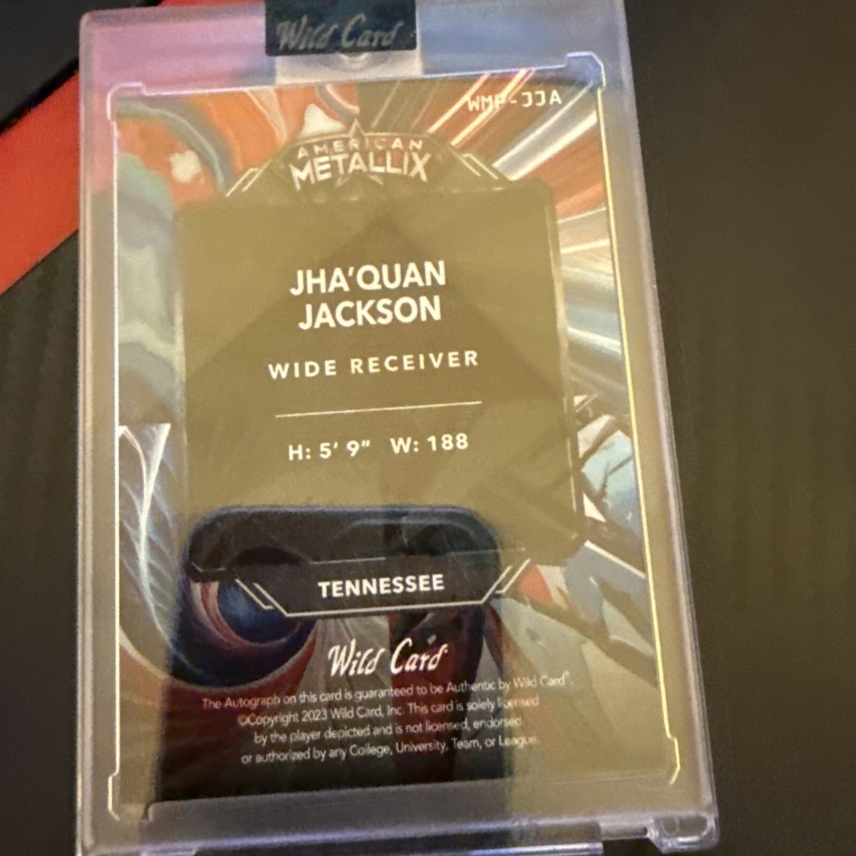 Jha'quan Jackson American Metallix 2/3 Auto | eBay