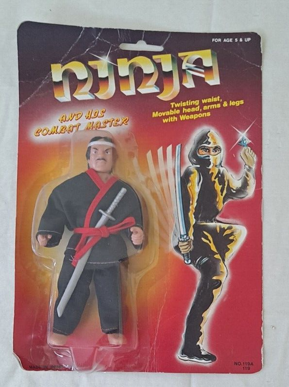 Ninja Motu Bootleg Series rare collectible action figure-image