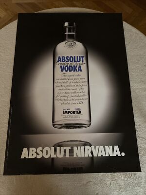 ABSOLUT VODKA ヴィンテージ パブミラー / スウェーデン アブソルート