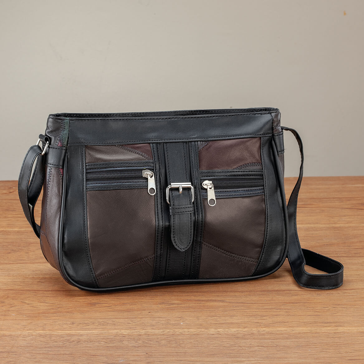 Black Multi-Color Patch Leather Shoulder Bag | eBay Black Multi-Color Patch Leather Shoulder Bag | eBay