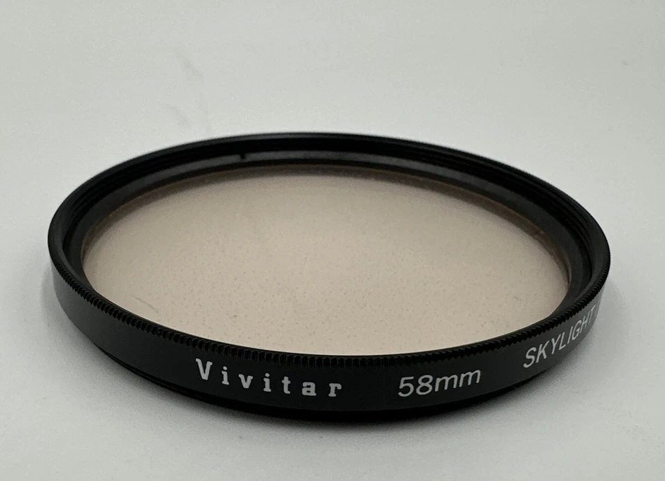 Vivitar 58mm Skylight (1A) Filter La New In Box - Image 3 of 4