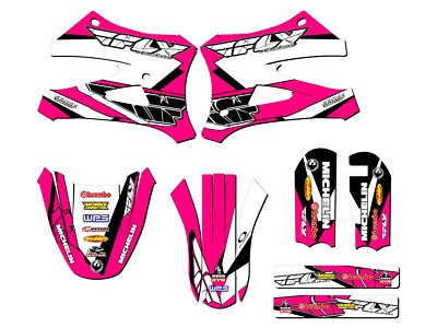 10-20 KING / FWE CX 50 13 FLY Pink Senge Graphics Kit Compatible with Cobra